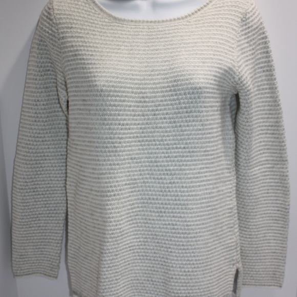 J. Crew Sweaters - J. Crew Sweater Chevron Stitch Boat Neck Tan XS